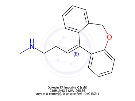 Chemical structure of Doxepin EP Impurity C
