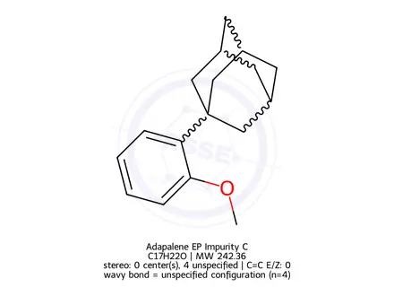 Chemical structure of Adapalene EP Impurity C