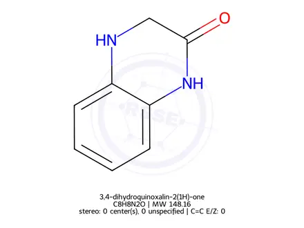 Chemical structure of 3,4-dihydroquinoxalin-2(1H)-one