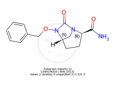 Chemical structure of Avibactam Impurity O