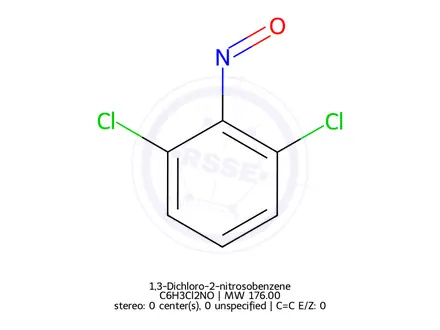Chemical structure of 1,3-Dichloro-2-nitrosobenzene