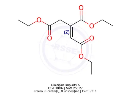 Chemical structure of Cilnidipine Impurity 9