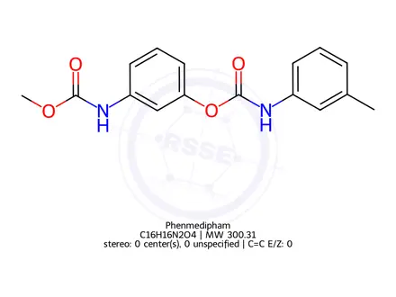 Chemical structure of Phenmedipham