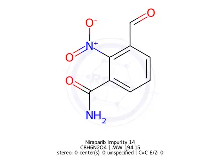 Chemical structure of Niraparib Impurity 14