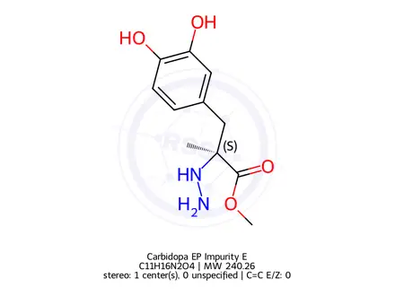Chemical structure of Carbidopa EP Impurity E