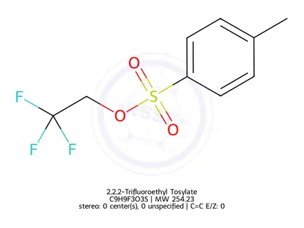 Chemical structure of 2,2,2-Trifluoroethyl Tosylate