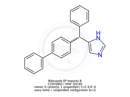 Chemical structure of Bifonazole EP Impurity B