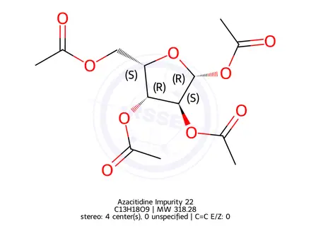 Chemical structure of Azacitidine Impurity 22