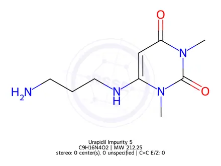 Chemical structure of Urapidil Impurity 5