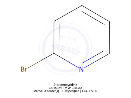 Chemical structure of 2-bromopyridine