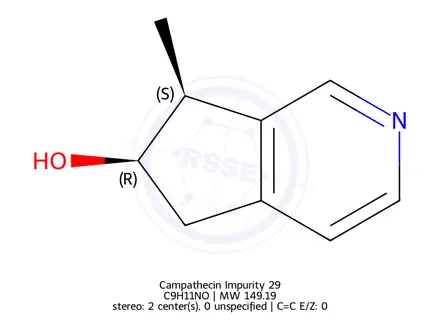Chemical structure of Campathecin Impurity 29
