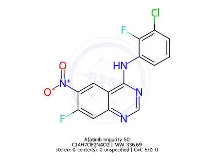 Chemical structure of Afatinib Impurity 50