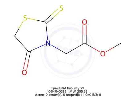 Chemical structure of Epalrestat Impurity 29
