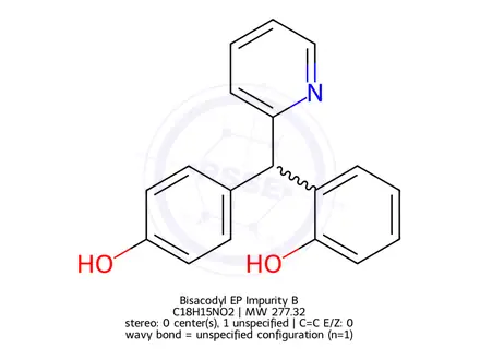 Chemical structure of Bisacodyl EP Impurity B