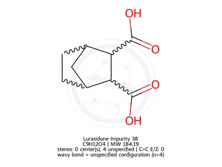 Chemical structure of Lurasidone Impurity 38