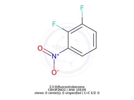 Chemical structure of 2,3-Difluoronitrobenzene
