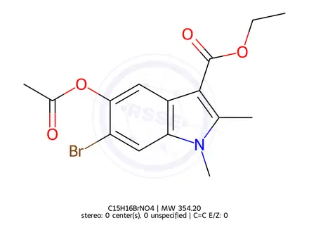 Chemical structure of Arbidol Impurity 16
