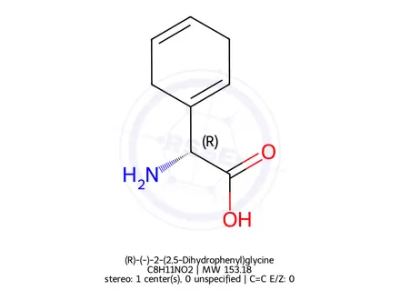 Chemical structure of Cefradine Impurity B