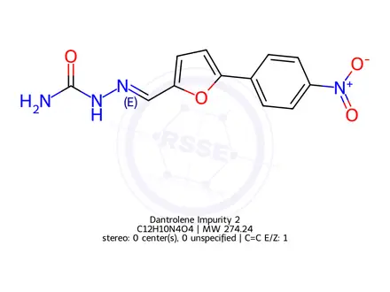 Chemical structure of Dantrolene Impurity 2