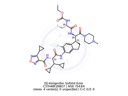 Chemical structure of Argatroban Impurity 54