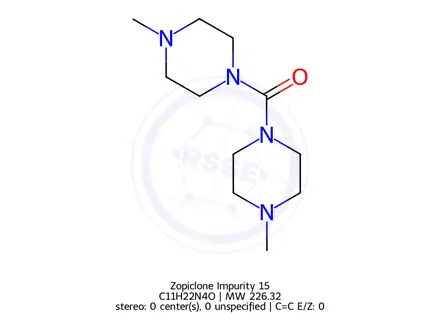 Chemical structure of Zopiclone Impurity 15