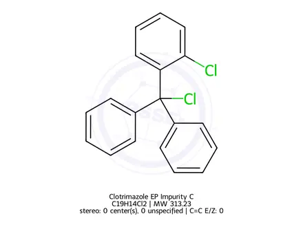 Chemical structure of Clotrimazole EP Impurity C
