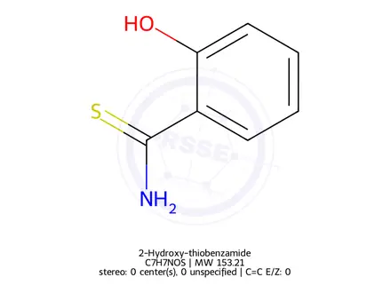 Chemical structure of 2-Hydroxy-thiobenzamide