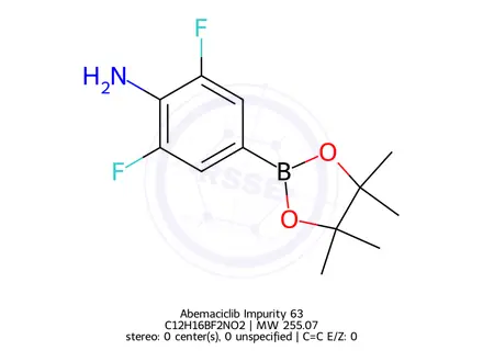 Chemical structure of Abemaciclib Impurity 63