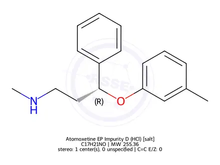 Chemical structure of Atomoxetine EP Impurity D