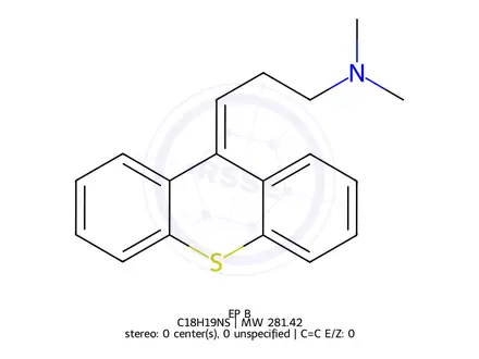 Chemical structure of Chlorprothixene EP Impurity B