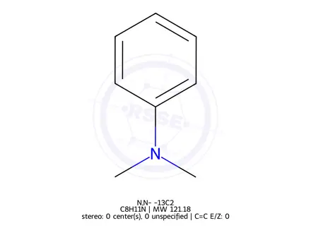Chemical structure of N,N-Dimethylaniline