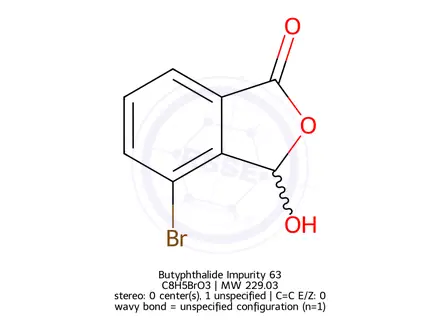 Chemical structure of Butyphthalide Impurity 63