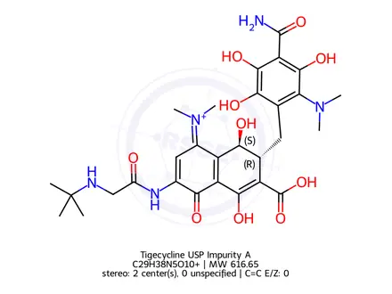 Chemical structure of Tigecycline USP Impurity A