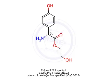 Chemical structure of Cefprozil EP Impurity L