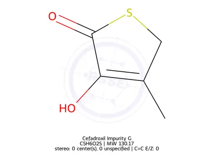 Chemical structure of Cefadroxil Impurity G