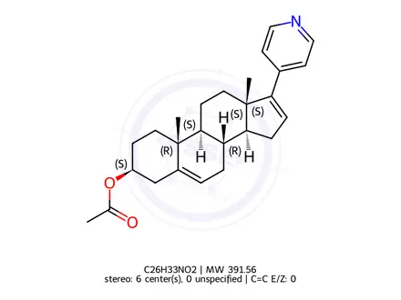 Chemical structure of Abiraterone Impurity 10