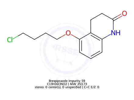 Chemical structure of Brexpiprazole Impurity 59
