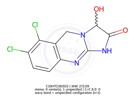 Chemical structure of Anagrelide Impurity 8