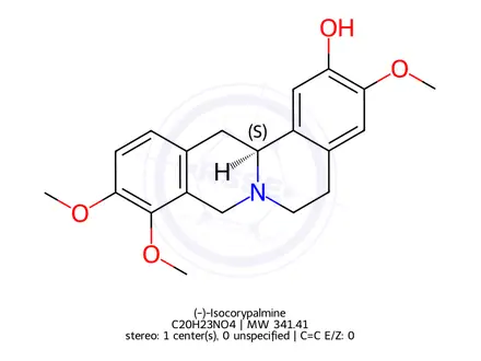 Chemical structure of Berberine Impurity 21