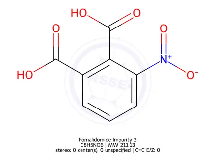Chemical structure of Pomalidomide Impurity 2