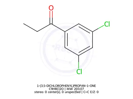 Chemical structure of Bupropion Impurity 14