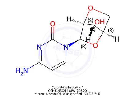 Chemical structure of Cytarabine Impurity 4