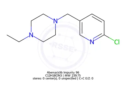 Chemical structure of Abemaciclib Impurity 96