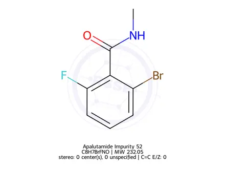 Chemical structure of Apalutamide Impurity 52