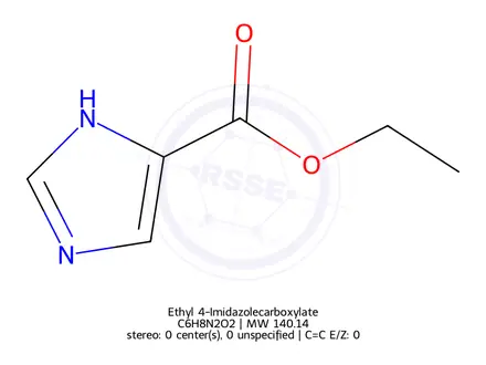 Chemical structure of Ethyl 4-Imidazolecarboxylate