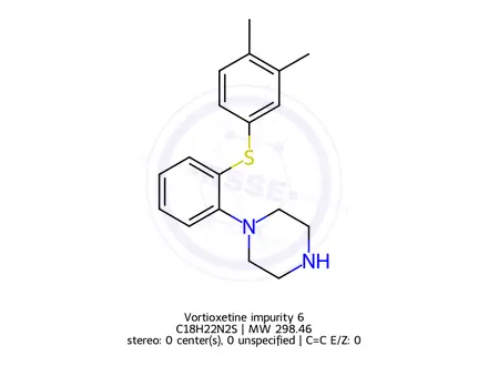 Chemical structure of Vortioxetine impurity 6