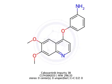 Chemical structure of Cabozantinib Impurity 38