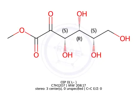 Chemical structure of Ascorbic Acid EP Impurity D
