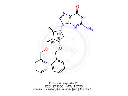 Chemical structure of Entecavir Impurity 25