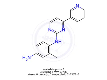 Chemical structure of Imatinib Impurity 6